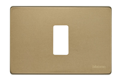 Placca 1 modulo BTICINO Magic bronzo 503/1/BR BTICINO
