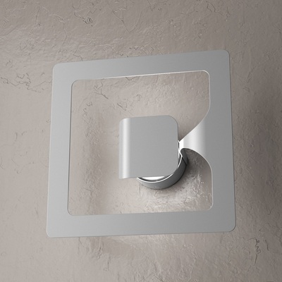 GASOLINE Applique/Plafoniera grigia moderna per illuminazione interni 25x25 1171/1-GR TOP LIGHT