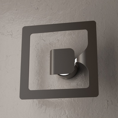 Lampada design marrone GASOLINE applique o plafoniera con luce diretta o indiretta  44248
