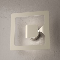 Plafoniera sabbia GASOLINE design minimal con diffusore removibile 25x25 1171/1-SA TOP LIGHT