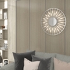 Plafoniera 79 cm cromata cerchio con raggi led diretti 3000k  43321 - foto 6