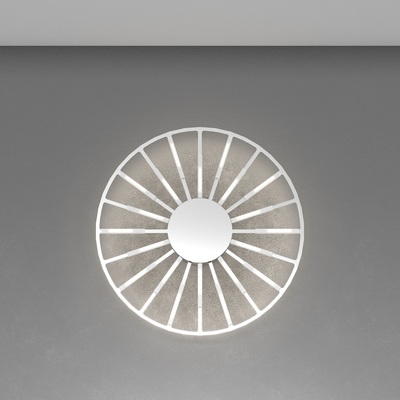 Plafoniera applique led luce avvolgente soffusa 58cm raggi di luce  43326