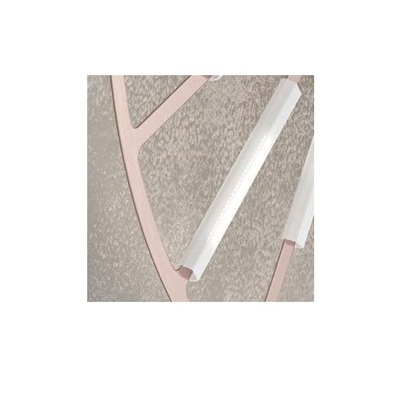 Plafoniera bronzo ros&egrave; o applique raggi luce led soffusa 3000K  43331
