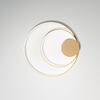 Immagine aggiuntiva di Plafoniera applique luce di design illuminazione a due cerchi 62cm  43461