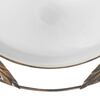 Ulteriore dettaglio di Plafoniera 50cm classica con bordo elegante in metallo ruggine  42293