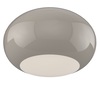 Plafoniera grande luminosa e particolare 55cm vetro tortora lucido 3xE27 1218/PL55-TO CASPER TOP LIG