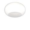 Plafoniera moderna luminosa design vetro cupola bianco 42cm 1218/PL42-BI CASPER TOP LIGHT
