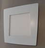 Lampada soffitto/parete led sottile design metallo bianco opaco led integrato 24W 39931 LUCI MODERNE