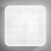 Plafoniera moderna LED bianca stile grafico linee 50x50 CCT  44578