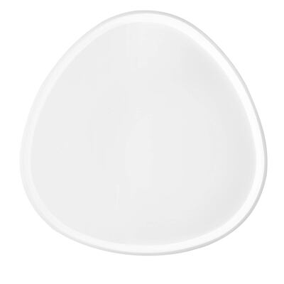 Plafoniera led gigante 85cm effetto scenico destrutturata bianca 11440 lumen 43483 LUCI LED