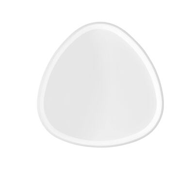 Plafoniera led bianca grande 65cm anche applique destrutturata pi&ugrave; di 8000 lumen 43481 LUCI LED
