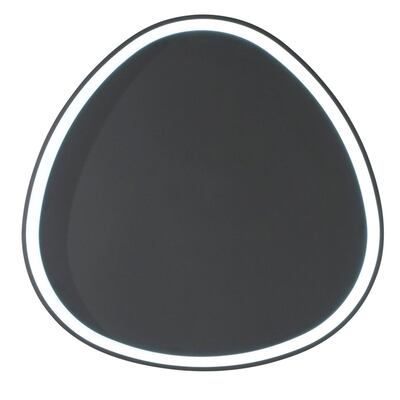 Plafoniera design destrutturato tondo nera molto grande e luminosa 43484 LUCI LED