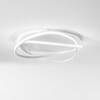 Ulteriore dettaglio di Plafoniera bianca LED 60cm 50W 3000K moderna design orbite dimmerabile  44651