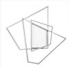 Immagine aggiuntiva di Plafoniera LED moderna 71x84 4000k dimmerabili trapezi silver sovrapposti luc