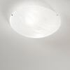 Immagine aggiuntiva di Plafoniera ghirigoro vetro bianco rotondo 30cm 2xE27  42694