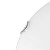 Immagine aggiuntiva di Plafoniera 30cm vetro bianco 2xE27 bordo satinato  42284