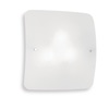 Lampada da soffitto o parete a 3 luci quadrata vetro 39x39cm CELINE PL3 IDEAL LUX