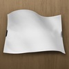Ulteriore dettaglio di Lampada a soffitto plafoniera da arredo 70 cm vetro curvato piega morbida  43