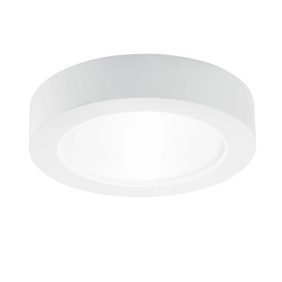 Plafoniera rotonda in gesso con diffusore in vetro 2xE27 42145 LUCI LED