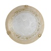 Dettaglio Plafoniera diametro 30cm decoro filo oro