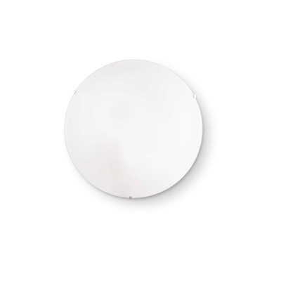 Plafoniera applique bianca tonda 30cm 2xE27 SIMPLY PL2 IDEAL LUX