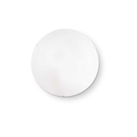 Plafoniera applique bianca tonda 30cm 2xE27 SIMPLY PL2 IDEAL LUX