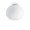 Immagine aggiuntiva di Plafoniera bianca design ovale struttura bianca COTTON PL1 D30 IDEAL LUX