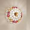 Plafoniera decoro frutta diffusore in madreperla 30cm 41323 PERENZ