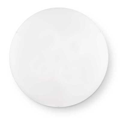 Plafoniera grande in vetro bianco satinato 4 luci E27 SIMPLY PL4 IDEAL LUX