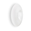 Immagine aggiuntiva di Plafioniera rotonda particolare motivo design concavo vetro bianco 50cm 3xE27