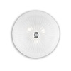 Plafoniera sofisticata trasparente graniglia particolare argento e goccia 40cm 3xE27 SHELL PL3 TRASP