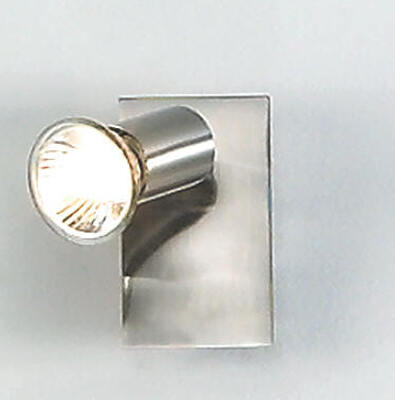 Faretto direzionabile nichel 5730-1 GROSSETO NICHEL PLATINLUX