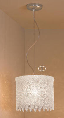 Lampadario a cilindro diametro 30cm 14030 RASTA D30 COLBACCO PROMOINGROSS PLATINLUX