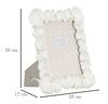 Cornice portafoto da tavolo bianca decoro palme 22,7x28  42417 - foto 5