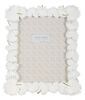 Particolare di Portafoto grande cornice decoro bianco palme 28,8x33  42416