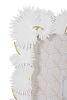Portafoto grande cornice decoro bianco palme 28,8x33  42416 - foto 4