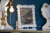 Portafoto grande cornice decoro bianco palme 28,8x33  42416 - foto 5