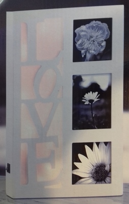 Portafoto con scritta LOVE e luce led 29980 GLOBO LIGHTING