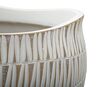 Portavasi e piante decorativo moderno design rigato 30,5x24,5cm  42885 - foto 4