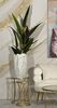 Porta vaso sagomato grande per piante in resina bianca 29x48  42896 - foto 4