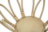 Ulteriore dettaglio di Colonnina in rattan portavasi decoro ghirigori alta 48 diametro 28  41579