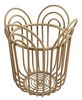 Ulteriore dettaglio di Portavasi o portaoggetti a cesto in rattan diametro 31cm  41582