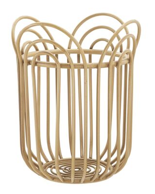 Portavasi o portaoggetti a cesto in rattan diametro 31cm  41582