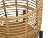 Particolare di Set di 2 portavasi rotondi in rattan e metallo rialzati  41573