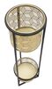 Immagine aggiuntiva di Portavasi singolo con doppio vaso alto e basso 23x80  41567