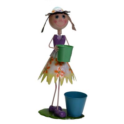 Portavaso ragazza colorato 2 posti 73cm  37541