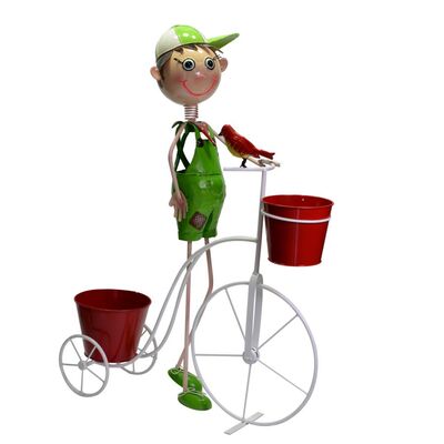 Portavaso metallo 2 posti ragazzo bici  37542