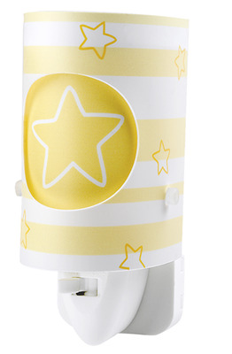 Luce notturna LED stella gialla 631393L DALBER