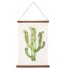 Ulteriore dettaglio di Tre targhette - quadretti in stoffa con cactus 33x46  39351