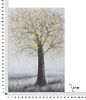Quadro 80x120 albero sprazzi e toni grigi  40962 - foto 6